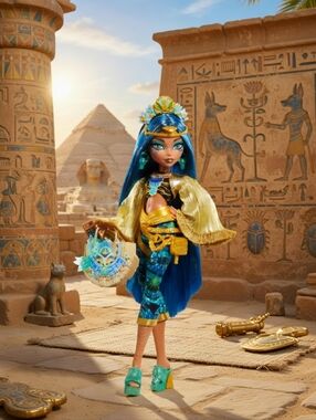 🐩♡Monster High Monster Fest Cleo De Nile Fashion Doll with Festival Outfit